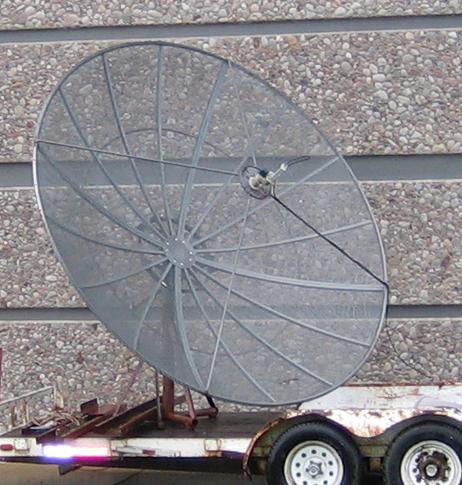 for reception of nasa multi-channel's for free big dishes with c band