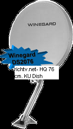 ku band Winegard brand satellite antenna